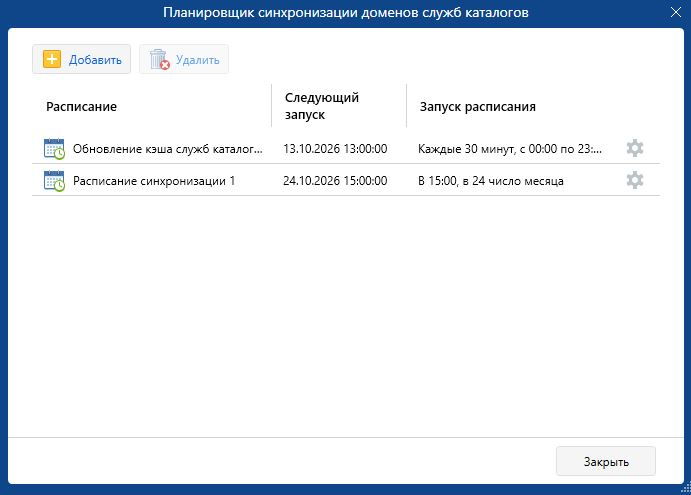 Синхронизация с AD
